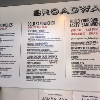 Broadway Deli - Sandwich Menu - Delis Near Me - Salt Lake City, Utah Broadway Deli - Sandwich Menu - Delis Near Me - Salt Lake City, Utah