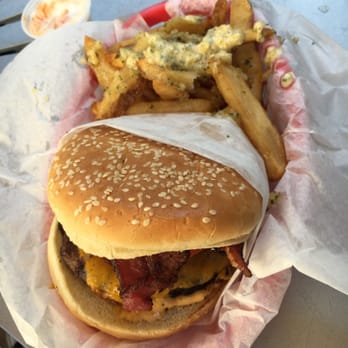 Coasters Bar & Grill - Bacon cheese burger - American Near Me - Santa Cruz, California Coasters Bar & Grill - Bacon cheese burger - American Near Me - Santa Cruz, California
