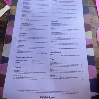 La Mona Rosa - Brunch menu - Mexican Near Me - Las Vegas, Nevada La Mona Rosa - Brunch menu - Mexican Near Me - Las Vegas, Nevada