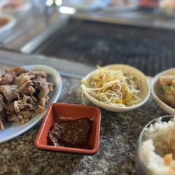 Nak Won Korean BBQ House - Bulgogi, banchan