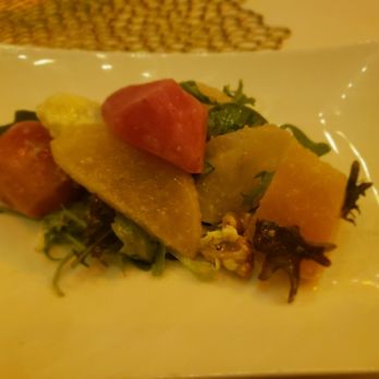 Ocean Hai - Beets salad. Not much flavor, very avarage. - New American Near Me - Clearwater Beach, Florida