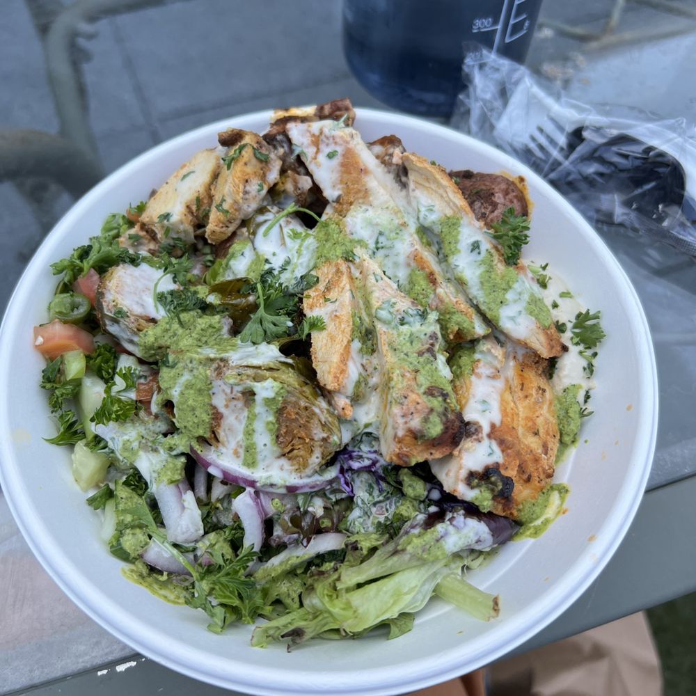 Tabbouleh - Chicken Brussels Bowl - Mediterranean Near Me - Brooklyn, New York Tabbouleh - Chicken Brussels Bowl - Mediterranean Near Me - Brooklyn, New York