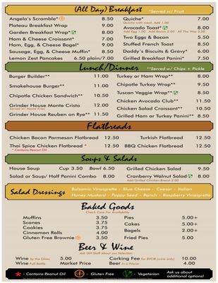 Menu photo 6 Grinder House Shop Crossville, TN Menu photo 6 Grinder House Shop Crossville, TN