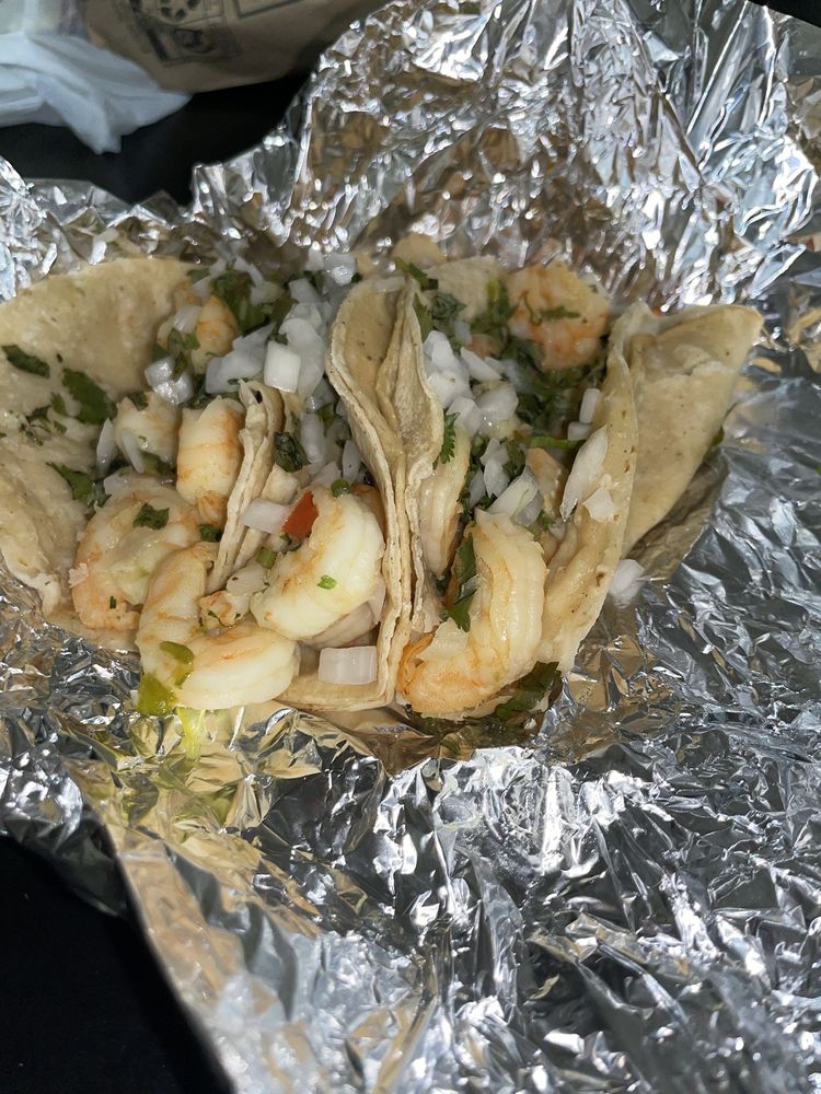 Food from Tacos El Poblano