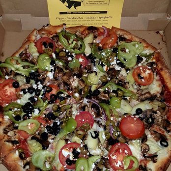 Dino's Pizza - The Mega-Veggie 16" XL Pizza $24.19 (09/20/20). @DinosPizzaBurbank #Burbank #Pizza #VegetarianFood #FoodPorn - Pizza Near Me - Burbank, California