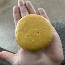 Beth’s Hometown Bakery - Biggest macaron I've EVER seen