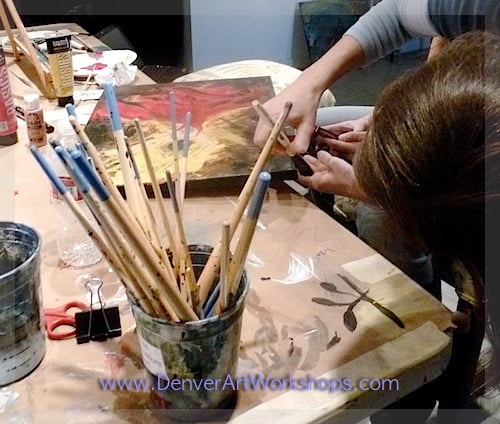 Social spots from Painting Soiree at Landt Creative Space