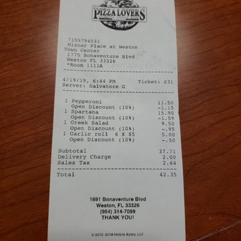 Pizza Lovers Bistro - High priced - Pizza Near Me - Weston, Florida Pizza Lovers Bistro - High priced - Pizza Near Me - Weston, Florida