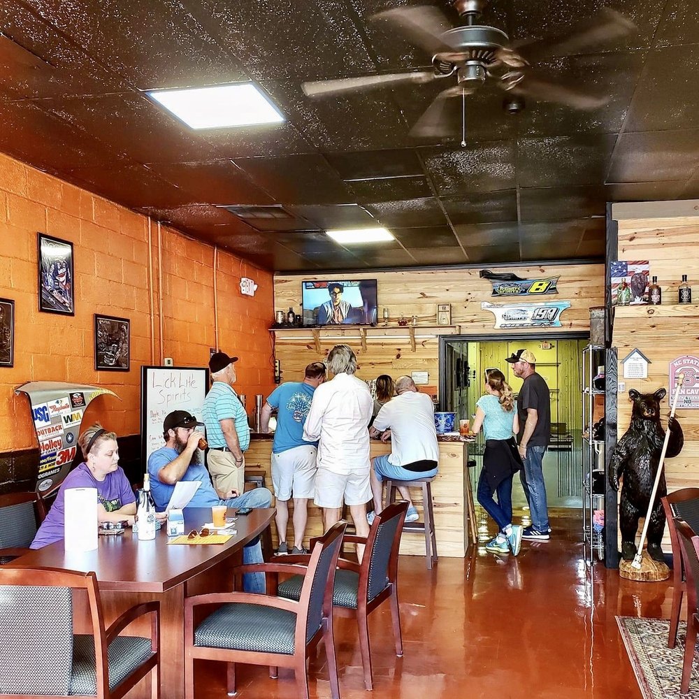 Lick Life Spirits - a group of people in a restaurant - Distilleries Near Me - Zebulon, North Carolina Lick Life Spirits - a group of people in a restaurant - Distilleries Near Me - Zebulon, North Carolina