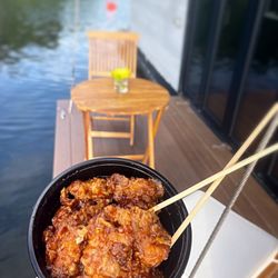 Dragon Tea House - Pint Orange Chicken! Delivery~
