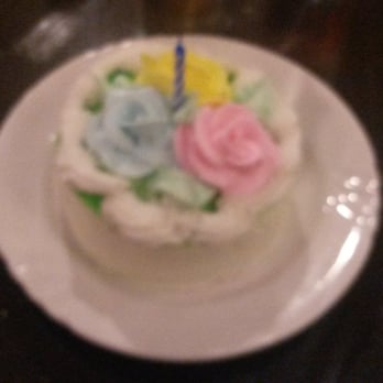 Gorats Steak House - Complimentary bday cake - Steakhouses Near Me - Omaha, Nebraska Gorats Steak House - Complimentary bday cake - Steakhouses Near Me - Omaha, Nebraska