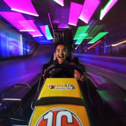 Urban Air Trampoline and Adventure Park - Racing? Indoor Go Karts? Ohhhh yeeeeaaaaahhhh