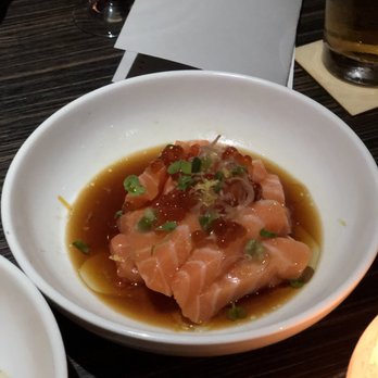Indo - sake salmon sashimi - Pan Asian Near Me - St. Louis, Missouri