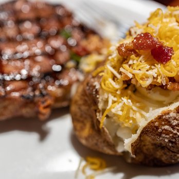 Cattlemens Steakhouse - Fully Loaded Baked 'Tater - Steakhouses Near Me - Redding, California