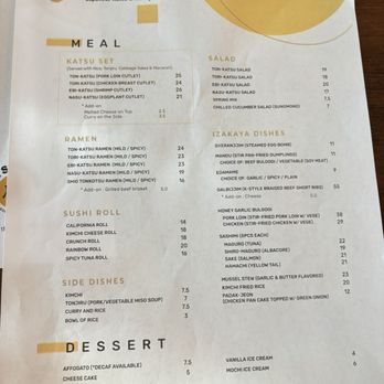 Katsuyama - Menu - Izakaya Near Me - Palm Desert, California Katsuyama - Menu - Izakaya Near Me - Palm Desert, California