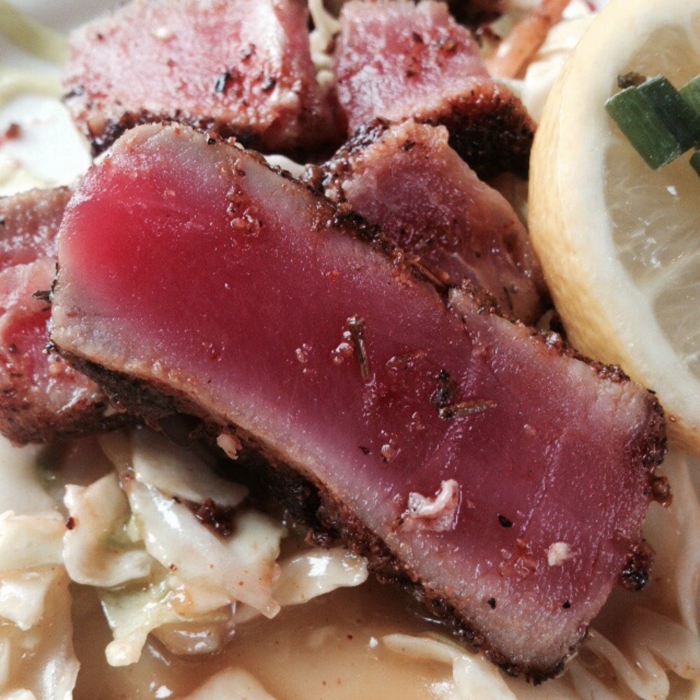 The Reef - Tidal Wave Tuna- rare- excellent! thanks Keesha!!! - Seafood Near Me - Biloxi, Mississippi