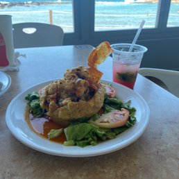 Mofongo relleno de langosta