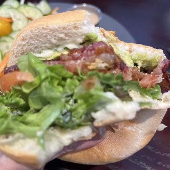 Academy Street Bistro - Incredible BLT on gf bun - New American Near Me - Cary, North Carolina Academy Street Bistro - Incredible BLT on gf bun - New American Near Me - Cary, North Carolina
