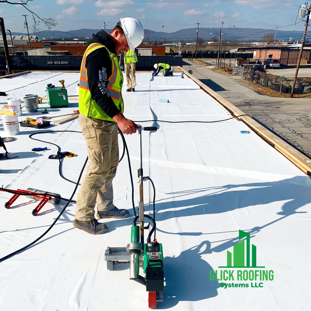 Slide of Glick Roofing Systems