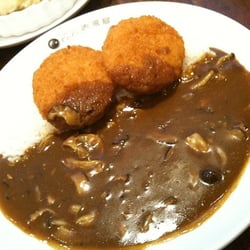 CoCo壹番屋 - 炸忌廉鮮菇咖哩飯，足料抵食