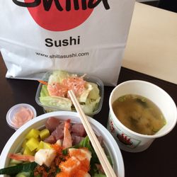 Shilla Sushi - Chirashi Classic 12€50 + salade et miso offerts