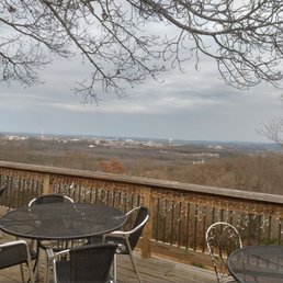 The view off the balcony