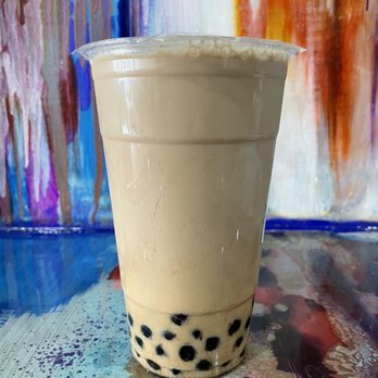 Hello Boba - Classic Milk Tea w/boba - Bubble Tea Near Me - Allen, Texas