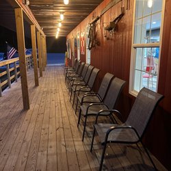 Barn on the Bay Ice Cream Parlor - Deck seating