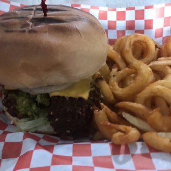 Falafel Corner - Falafel burger and delicious curry fries. - Mediterranean Near Me - Sacramento, California