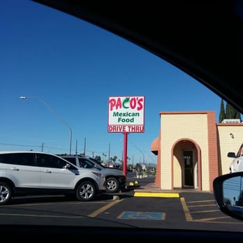 Paco's - Main sign to look for - Mexican Near Me - Tucson, Arizona Paco's - Main sign to look for - Mexican Near Me - Tucson, Arizona