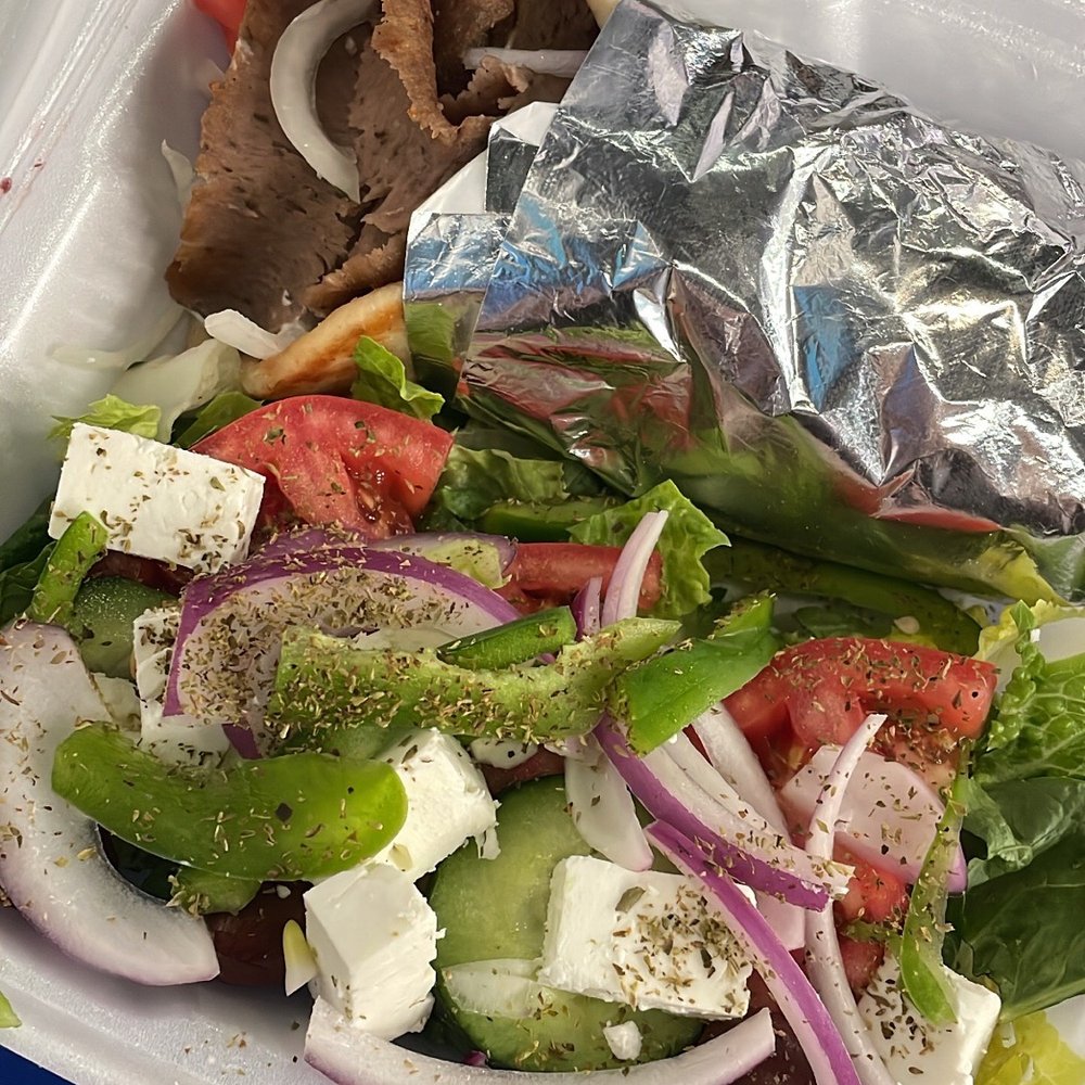 Opa! Opa! - Monday special , Gyro Platter w/ Greek salad . - Greek Near Me - Wilmington, Delaware Opa! Opa! - Monday special , Gyro Platter w/ Greek salad . - Greek Near Me - Wilmington, Delaware