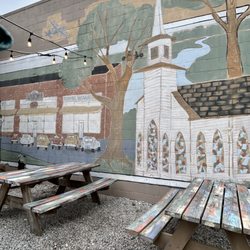 Shortway Brewing Company - Mural on back of building