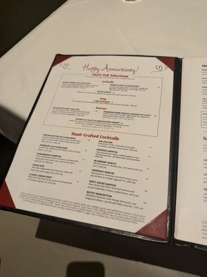 Menu photo 1 Ruth's Chris Steak House Fresno, CA