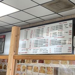 Tom's Seafood & Restaurant - Updated menu: increased prices but delicious and so many choices!