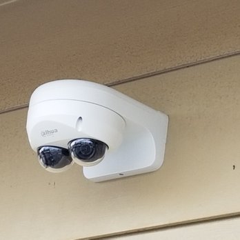 ZMANA Residential and Commercial Security Systems - Two lens camera side view - Security Systems Near Me - Honolulu, Hawaii