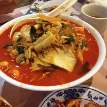 Peking Mandarin - Jampong or spicy seafood noodle - Chinese Near Me - Chicago, Illinois