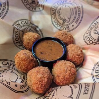 Razzoo's Cajun Cafe - Boudin Balls - Cajun/Creole Near Me - Lewisville, Texas