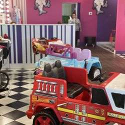Sharkey’s Cuts for Kids - Fire truck, frozen keep, and Cars.