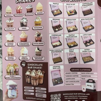 Chocolate Bash - Menu - Desserts Near Me - Phoenix, Arizona