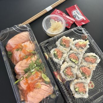 Ebiko - Salmon Aburi - Sushi Bars Near Me - San Francisco, California Ebiko - Salmon Aburi - Sushi Bars Near Me - San Francisco, California