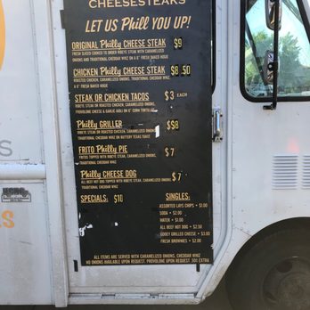 Phillmeup Cheese Steaks - Menu - Food Trucks Near Me Phillmeup Cheese Steaks - Menu - Food Trucks Near Me