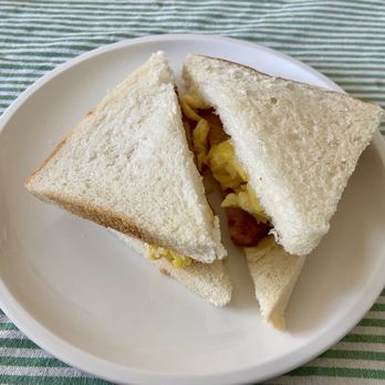 Alhambra Garden Café - Spam and egg sandwich - Chinese Near Me - Alhambra, California Alhambra Garden Café - Spam and egg sandwich - Chinese Near Me - Alhambra, California