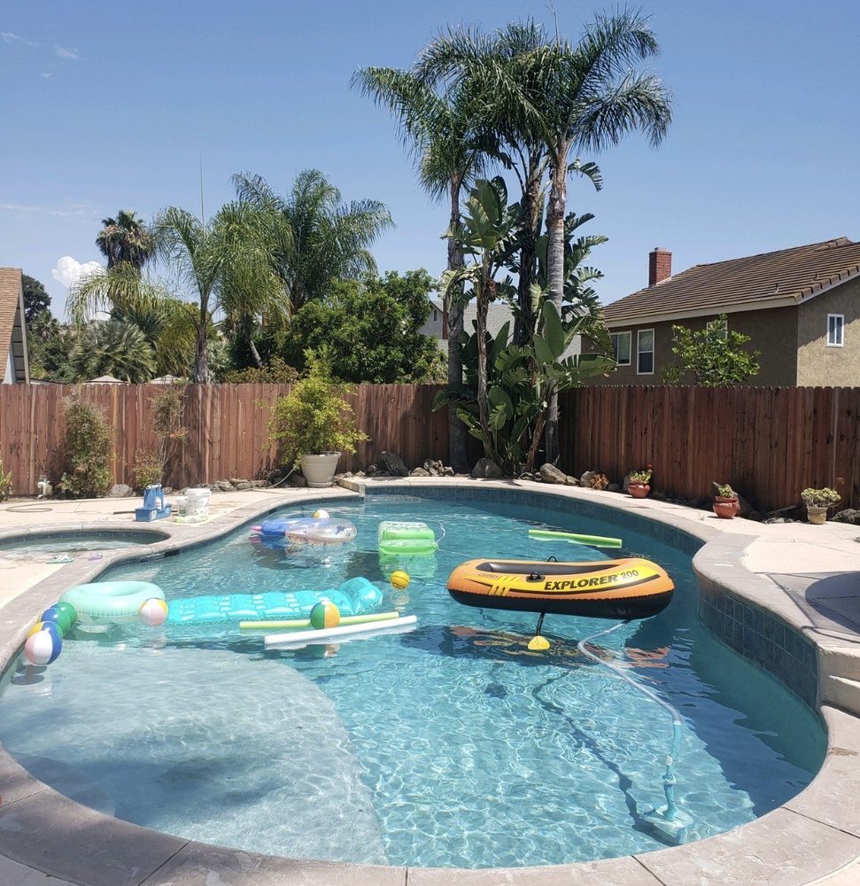 Slide of Schafer's Pool Service