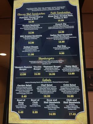 Menu photo 1 Binion's Deli Las Vegas, NV Menu photo 1 Binion's Deli Las Vegas, NV
