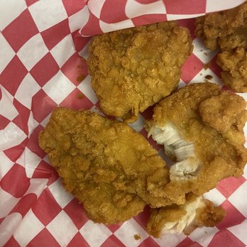 Sicilian Pizza - Plain chicken tenders with no seasoning - Pizza Near Me - Nashville, Tennessee