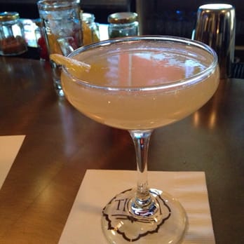 TIQA - My grapefruit martini... And wasnt I surprised to see that the bartender is from my hometown! - Mediterranean Near Me - Portland, Maine TIQA - My grapefruit martini... And wasnt I surprised to see that the bartender is from my hometown! - Mediterranean Near Me - Portland, Maine
