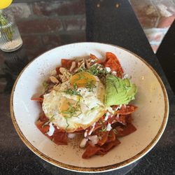 Chilaquiles rojos