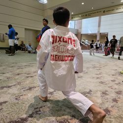 Dixon's Taekwondo - Warming up