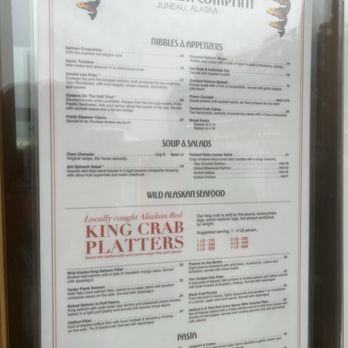 Twisted Fish Company Alaskan Grill - Menu - Seafood Near Me - Juneau, Alaska