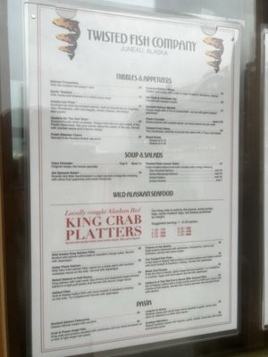 Menu photo 5 Twisted Fish Company Alaskan Grill Juneau, AK